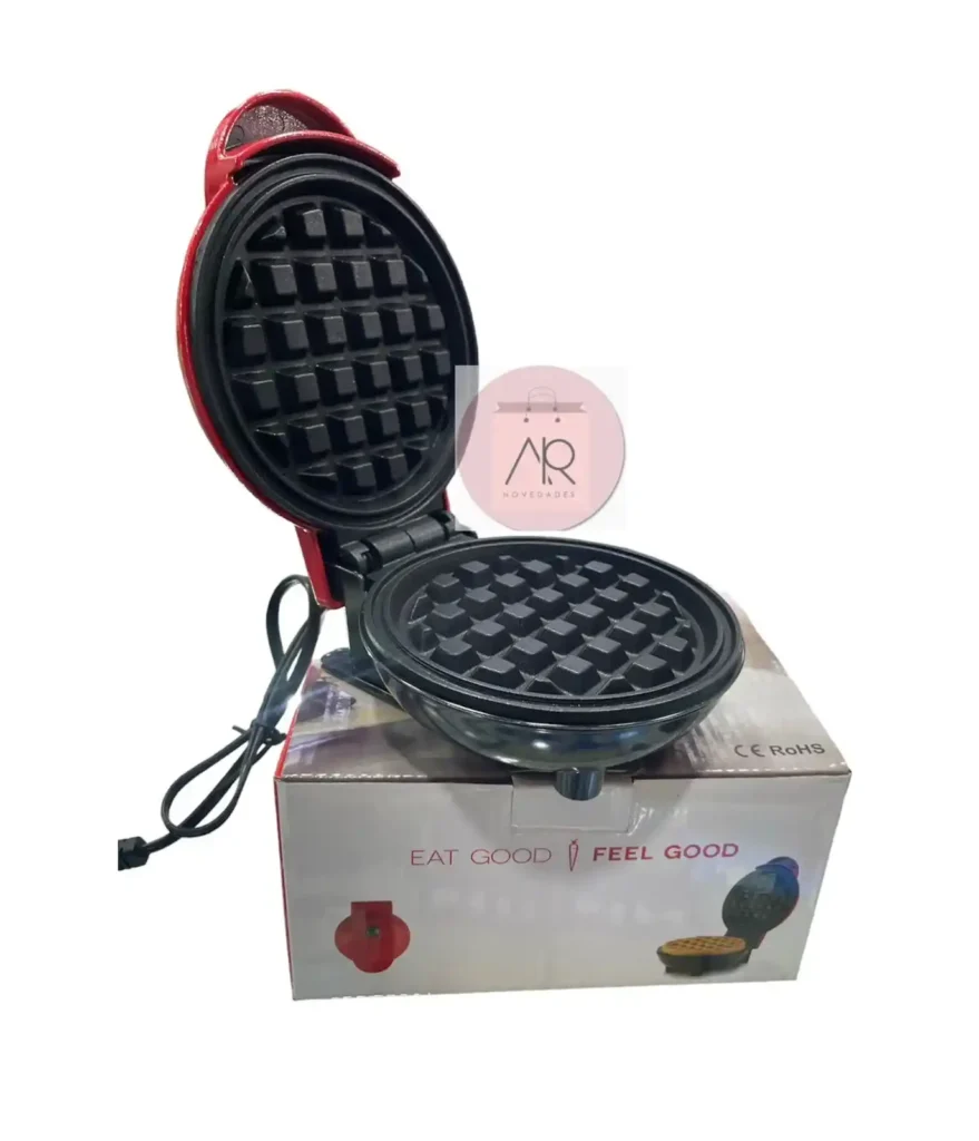 Waflera Mini Maquina Waffles Pequena