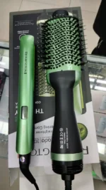 Combo Cepillo Secador Plancha Aguacate