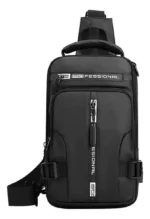 Bolso Cruzado Antirrobo Con Puerto Usb