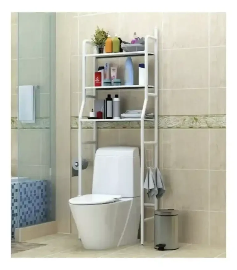Organizador De Bano Estanteria Blanco