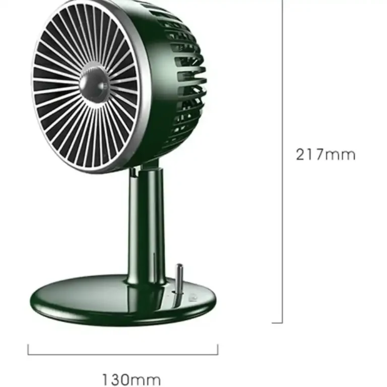 Mini Ventilador De Mesa Recargable