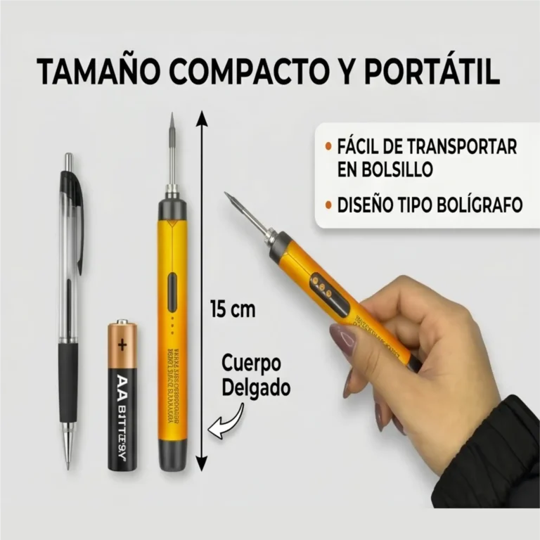 Soldador Portatil Recargable