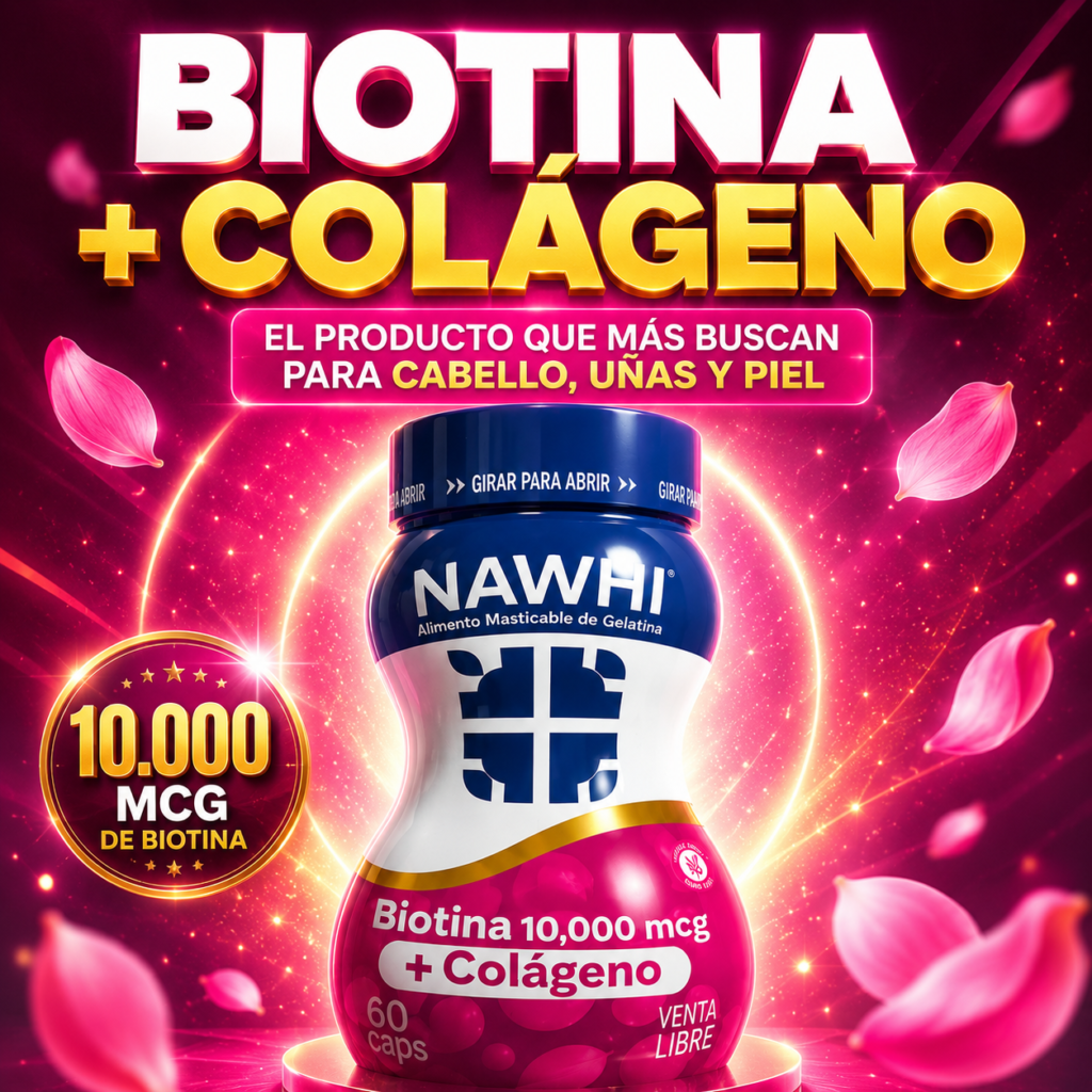 Biotina Colageno Nawhi