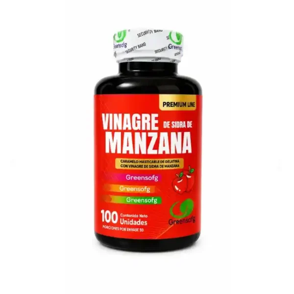 Vinagre De Manzana X100 Caps. Greensof
