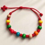Manilla Cruz Multicolor - Diseño Artesanal 7