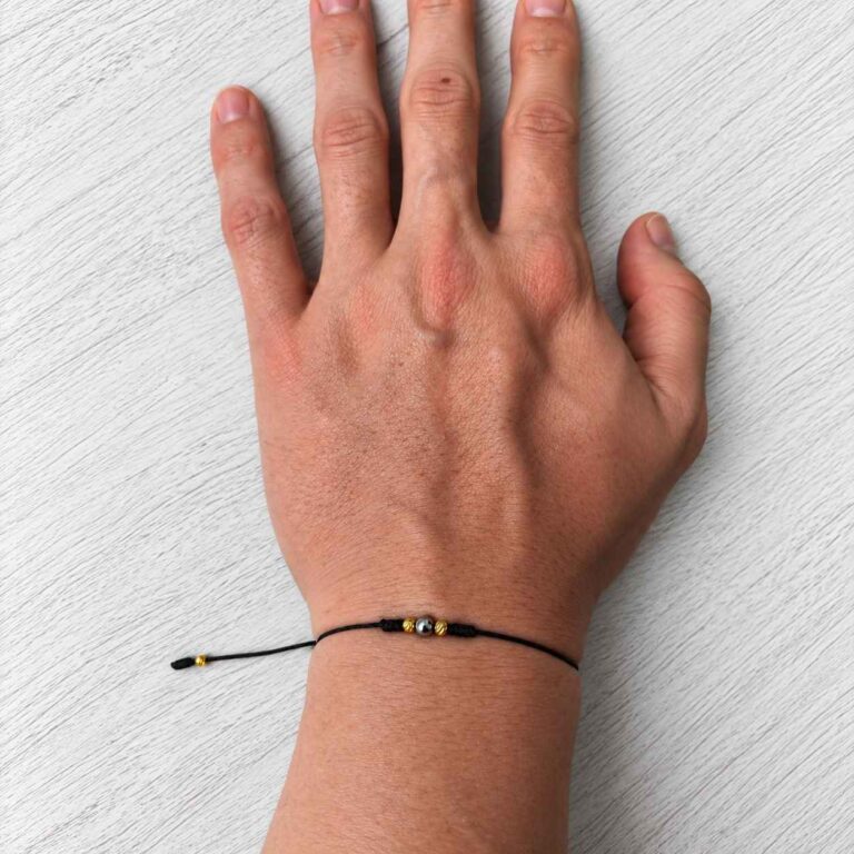 Manilla Esencia Minimalista Dorado y Plateado 2